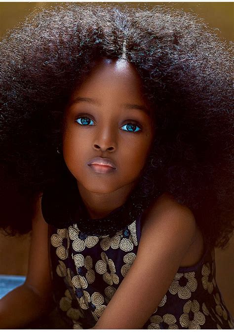 Niña Nigeriana Es Nombrada La Más Bella Del Mundo Beautiful Black