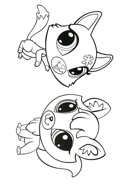 Littlest Pet Shop Coloring Pages Download And Print