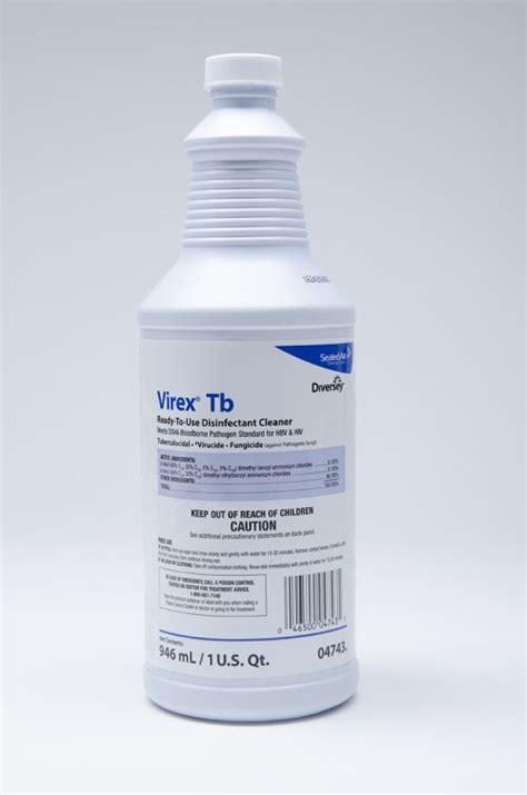 Diversey Virex TB Ready To Use Disinfectant Cleaner Gallon SupplyDen Ubicaciondepersonas Cdmx