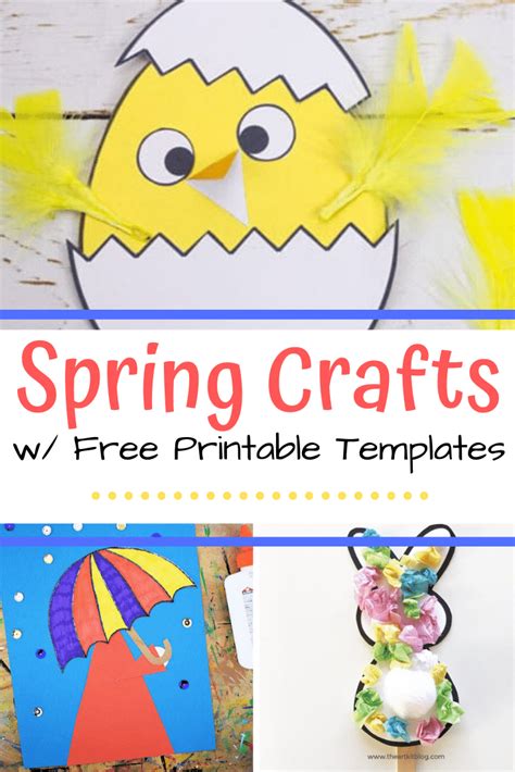 Discover Fun And Easy Printable Spring Crafts For Kids Spring Crafts