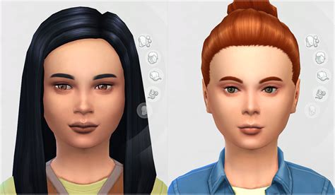 My Sims 4 Blog Default Replacement Child Skin By