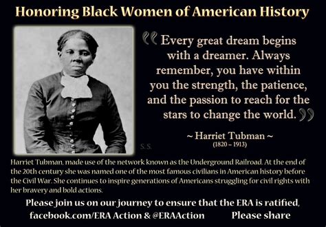 Harriet Tubman ~brave Courageous Fearless Women In American