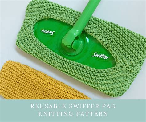 Reusable Swiffer Pad Knitting Pattern Army Wife With Daughters Swiffer Pads Swiffer