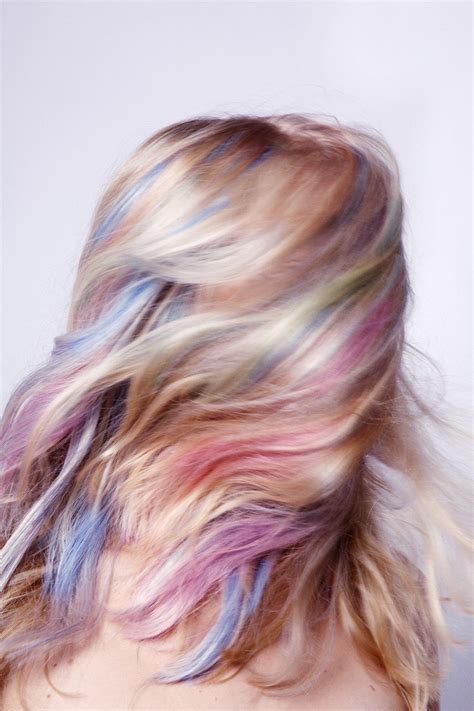 Let sit for 1 hour; Easter-inspired hair color tutorial - how to dye your hair ...