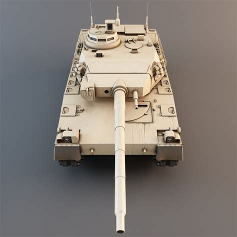 3d Amx 40 French Main Battle Tank