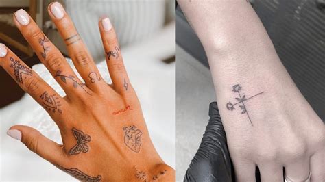 Ideas De Tatuajes Pequeños En La Mano Para Mujer Glamour
