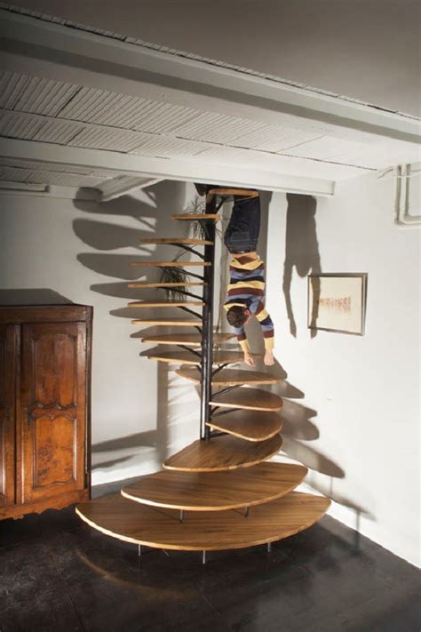 Wooden Spiral Staircase Icreatived