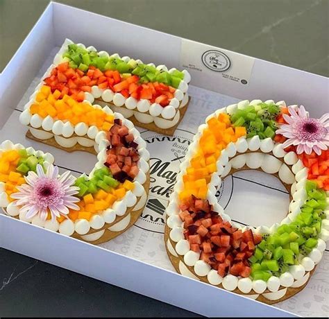 Tastymolds On Instagram Do You Like Fruits🍰 This Number Cake Looks