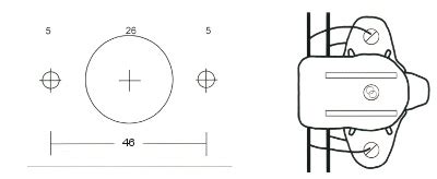 Wolfcraft 1 schablone fur hohlwanddosen amazon de baumarkt bohrschablone für 2×5(+1) zentrierbohrungen erstellen. Bohrschablone Steckdosen Zum Ausdrucken | Kalender