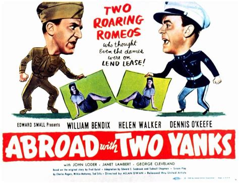 Movie Covers Abroad With Two Yanks Abroad With Two Yanks By Allan Dwan