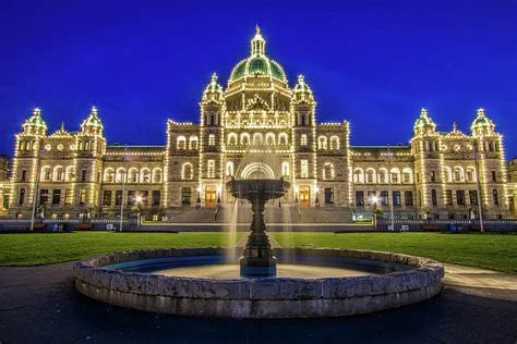 Victoria Bc Parliament Building Photograph By Jordan Hill Fine Art