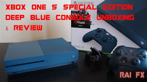 Deep Blue Xbox One S Special Edition Unboxing And Review