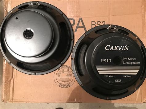 Carvin Professional Series 10 Bass Speakers Pair Reverb