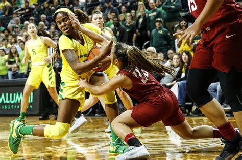 oregon ducks women s basketball pulls away to beat washington state live updates recap