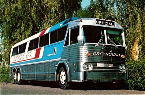 Greyhound Super 7 Scenicruiser Bus 1971 A Photo On Flickriver