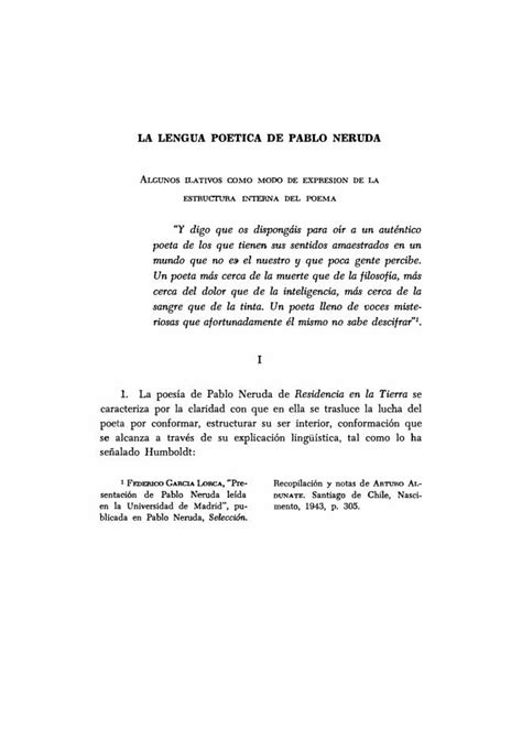 PDF LA LENGUA POETICA DE PABLO NERUDA DOKUMEN TIPS