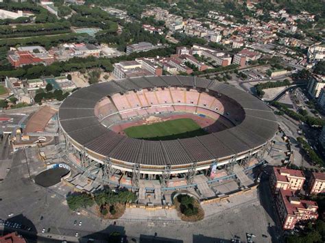 El Estadio San Paolo De Nápoles Italia Es Un Estadio Abierto En 1959