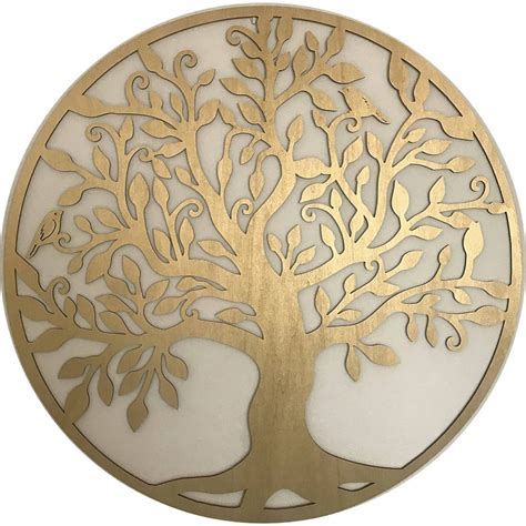 Dekorace Na Zeď Strom života Dřevěný Obraz Z Překližky Rodina L 3dhodiny