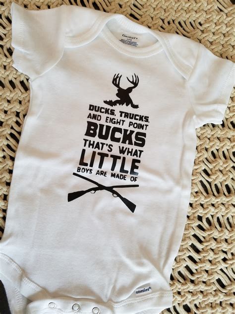Baby Onesie Little Boys Made Of Hunting Country Antlers Baby Etsy