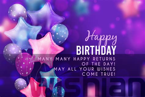 Happy Birthday Wishes, Quotes, Greetings, Facts, Images 2022 - Wishian