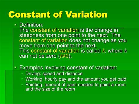 PPT - Rate of Change and Direct Variation PowerPoint Presentation, free ...