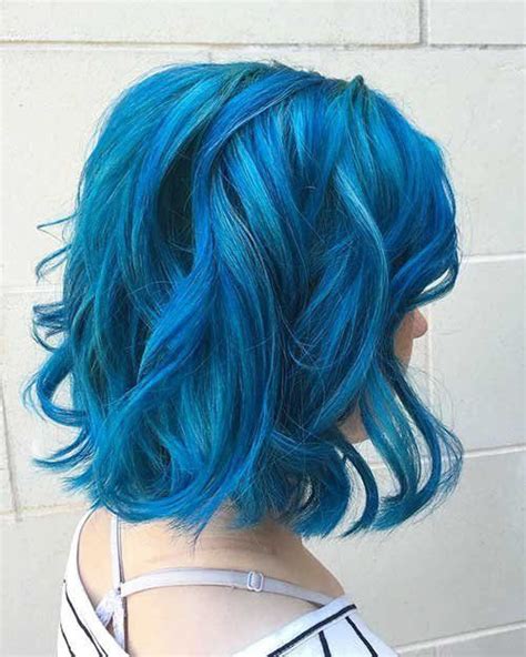 40 Popular Short Blue Hair Ideas In 2019 Short