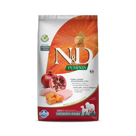 Farmina Nandd Pumpkin Chicken And Pomegranate Dog Dry Food Adult