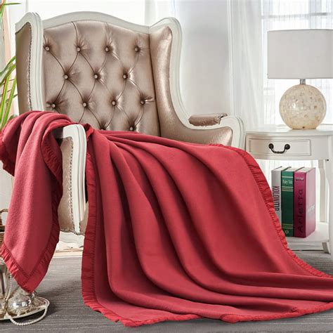 Jml Soft Fleece Throw Blanket 50x60cozy Plush Warm Fleece Bed Couch Throw Blanket