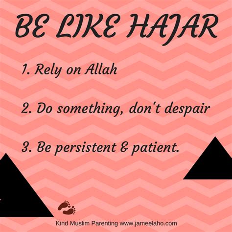Muslim Parenting Parenting Lessons From Hajar