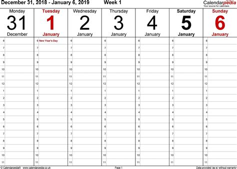 6 Week Calendar Printable Month Calendar Printable