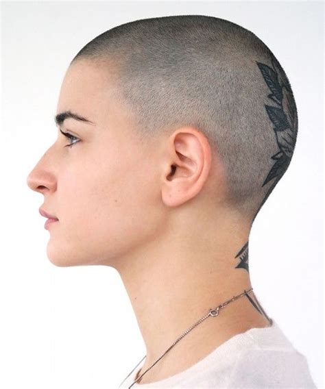 trends bald haircuts and headshave for women 2018 2019