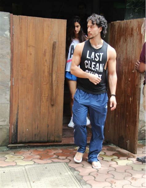 Tiger Shroff Spotted On A Lunch Date With Rumoured Girlfriend Disha Patani