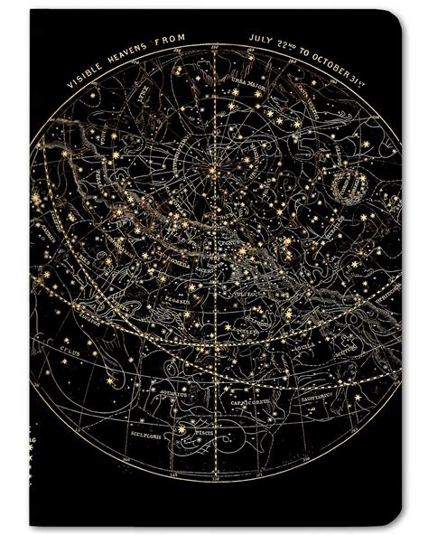 Astronomy Star Chart Mini Hardcover Dot Grid Astronomy Stars Star
