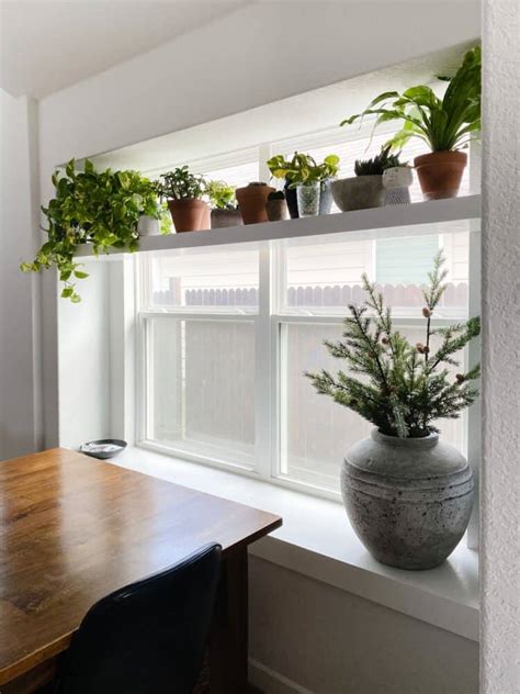 Diy Window Plant Shelf Love And Renovations
