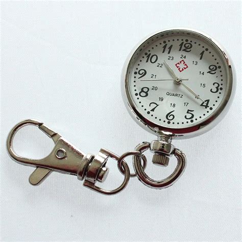 10pcslot Wholesale Price Bulk Stainless Steel Silver Nurse Doctor Fob Pocket Quartz Analog