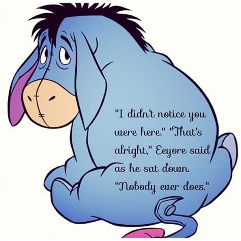 Pooh and eeyore friendship quotes. Eeyore the donkey quote | thatgirlisfunny2