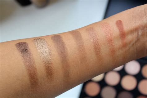 Review And Swatches Morphe Brushes 35o Eyeshadow Palette Nature Glow