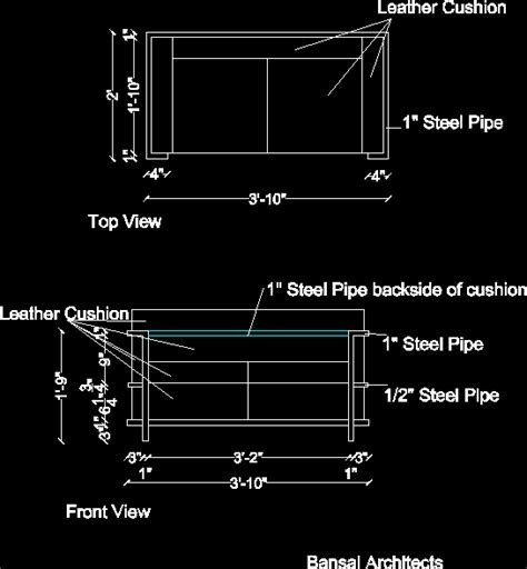 L shape sofa cad block plan n design bean bag furniture cad block condo plan in. Two Seat Sofa DWG Block for AutoCAD • Designs CAD