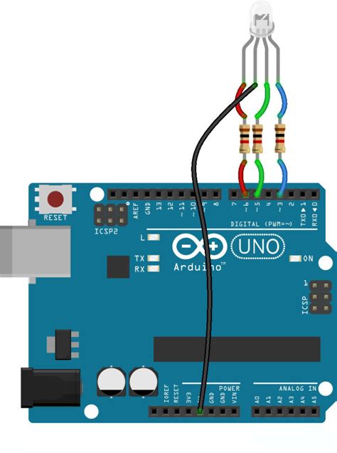 Arduino Rgb Led Tutorial Microcontroller Tutorials