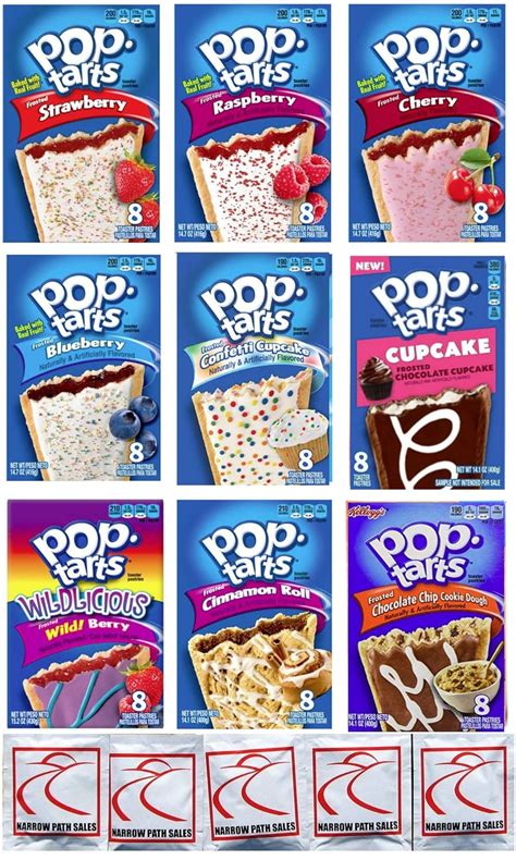 9 Pack The Fruit Flavored Ultimate Pop Tart Variety Pack 9