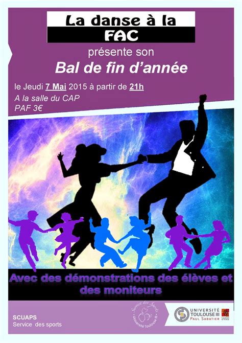 Danse La Fac Ups Bal De Fin D Ann E