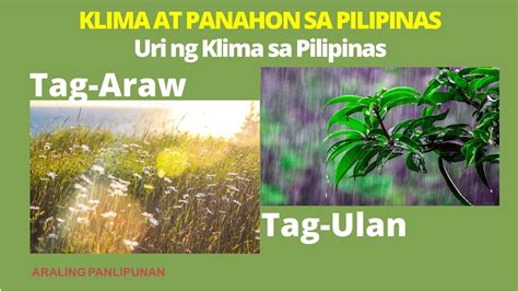 Klima At Panahon Sa Pilipinas Araling Panlipunan 4 Youtube