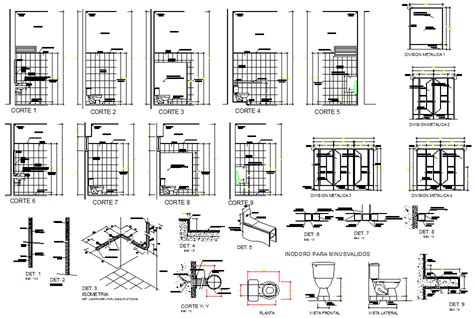Plumbing Sanitary Plan And Elevation Detail Dwg File Cadbull