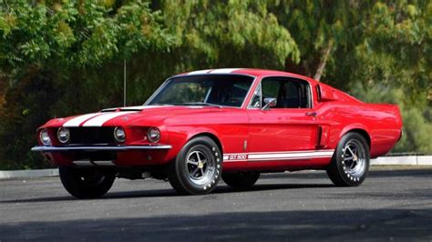 1967 Shelby Gt500 Fastback Ford Mustang Red Cars Wallpapers Hd