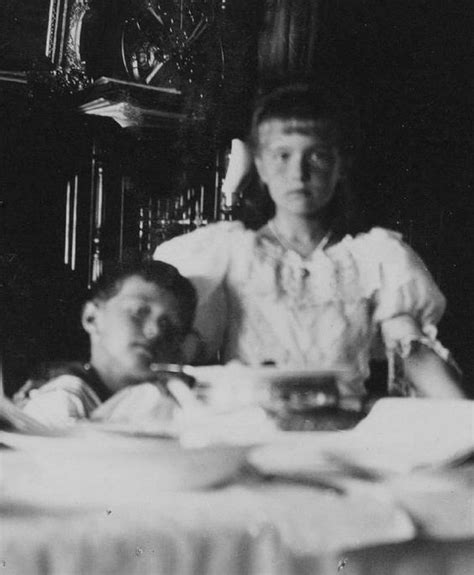 Tsarevich Alexei And Grand Duchess Anastasia Romanovs Pinterest