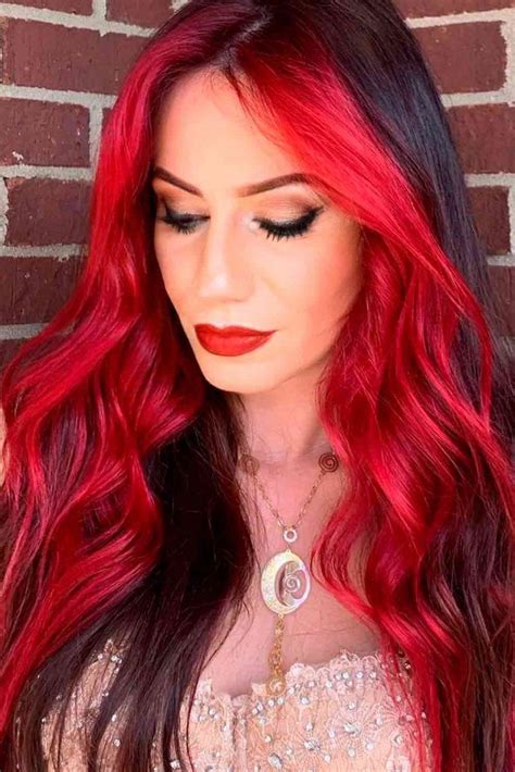 27 Gorgeous Red Ombre Hair Styles You Know You Want To Try Two Color