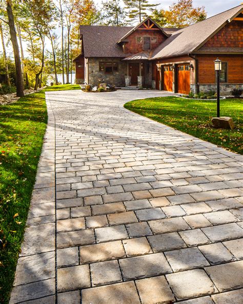 8 Stunning Options For Driveway Pavers