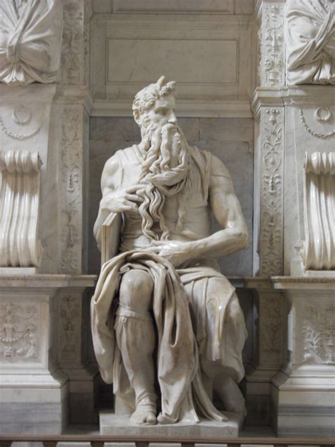 Michelangelo Moses In San Pietro In Vincoli Michelangelo Sculpture