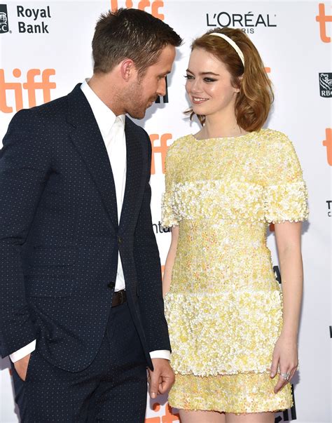 Ryan Gosling Y Emma Stone La Pareja Perfecta En La Premiere De La La Land En Toronto