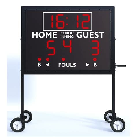 Our New Series On Sale Varsity Scoreboards Ms 4 Portable Multisport